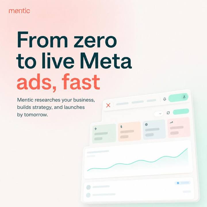 A Mentic ad for Meta
