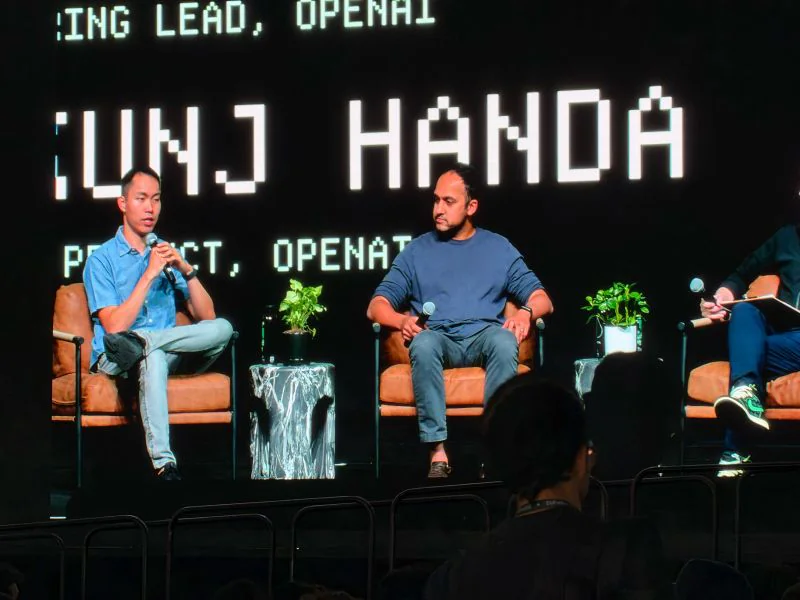 A panel on stage at Supabase Select